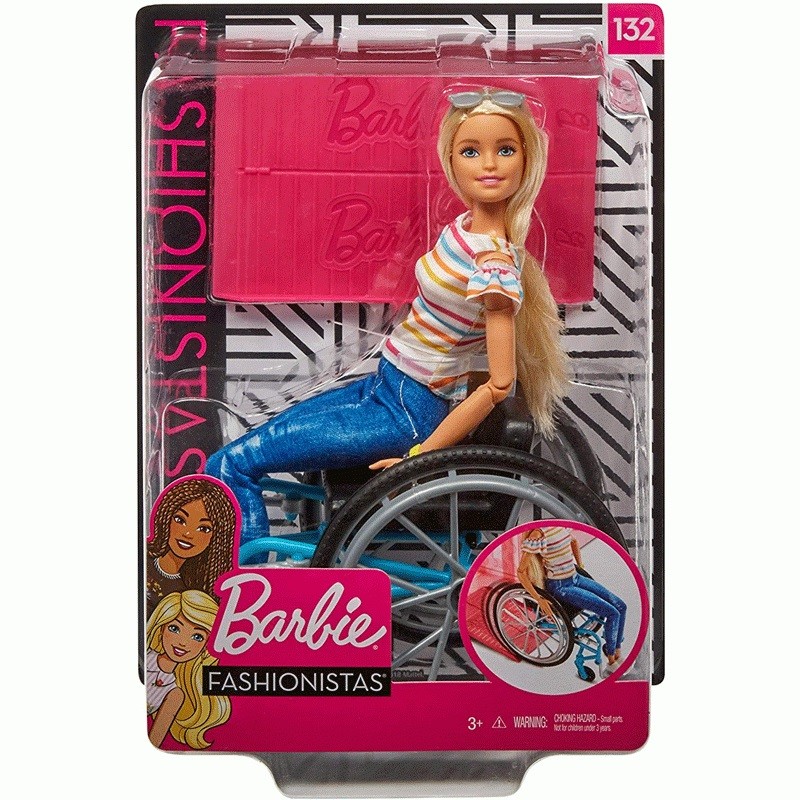 Barbie Lalka na wózku 