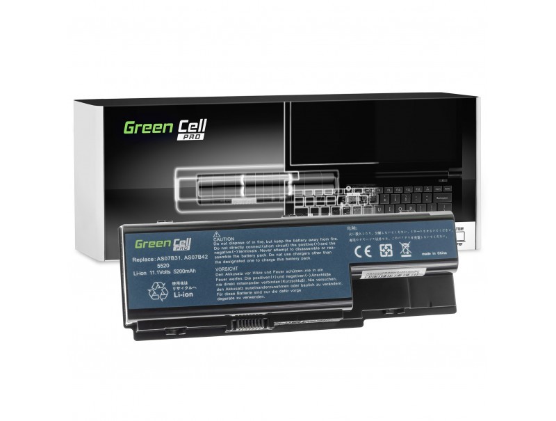 Bateria PRO do Acer Aspire 5520 11,1V 5,2Ah 