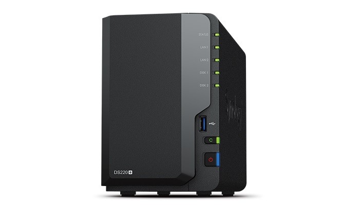 Serwer NAS DS220+ 2x0HDD 2GB 2,9Ghz 2xRJ45 2xUSB3.0 2Y 