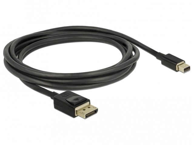 Kabel Displayport Mini - Displayport 2m M/M v1.4 8K czarny 