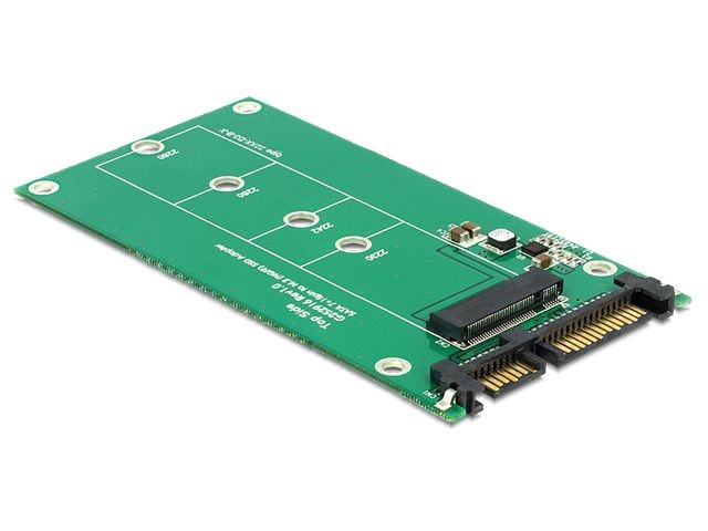 Adapter Sata 22Pin - M.2 NGFF Key B 67Pin płytka 