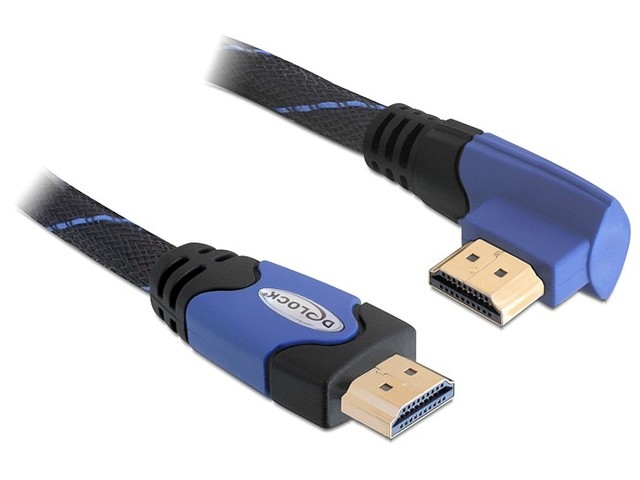 Kabel HDMI M/M V1 .4 1M Kątowy