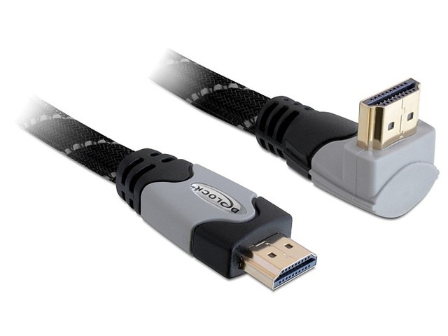 Kabel HDMI M/M V1 .4 1M Kątowy