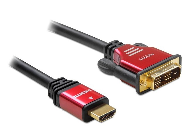 Kabel HDMI(M)-DV I-D(M)(18+1) 5M 