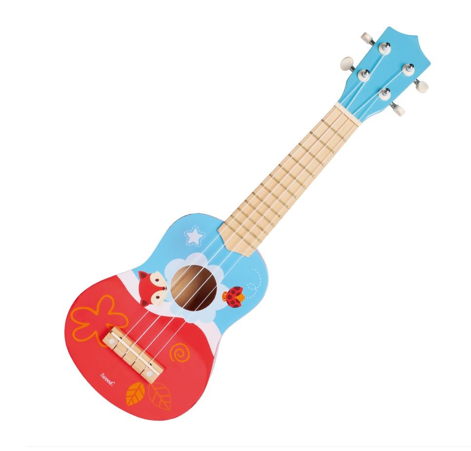 Gitara ukulele drewniana