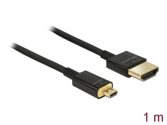 Kabel HDMI(M)-HD MI MICRO(M) 1M 4K 