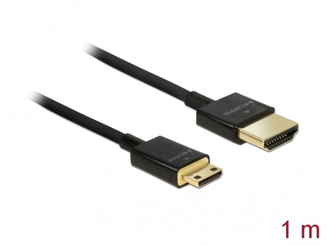 Kabel HDMI(M)-HD MI MINI(M) 1M 4K