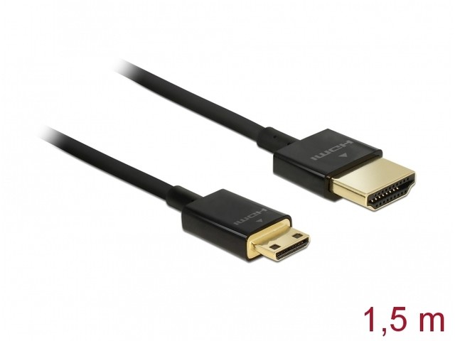 Kabel HDMI(M)-HD MI MINI(M) 1.5M 4K 