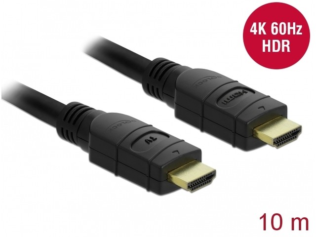 Kabel HDMI M/M V2 .0 10M Aktywny czarny