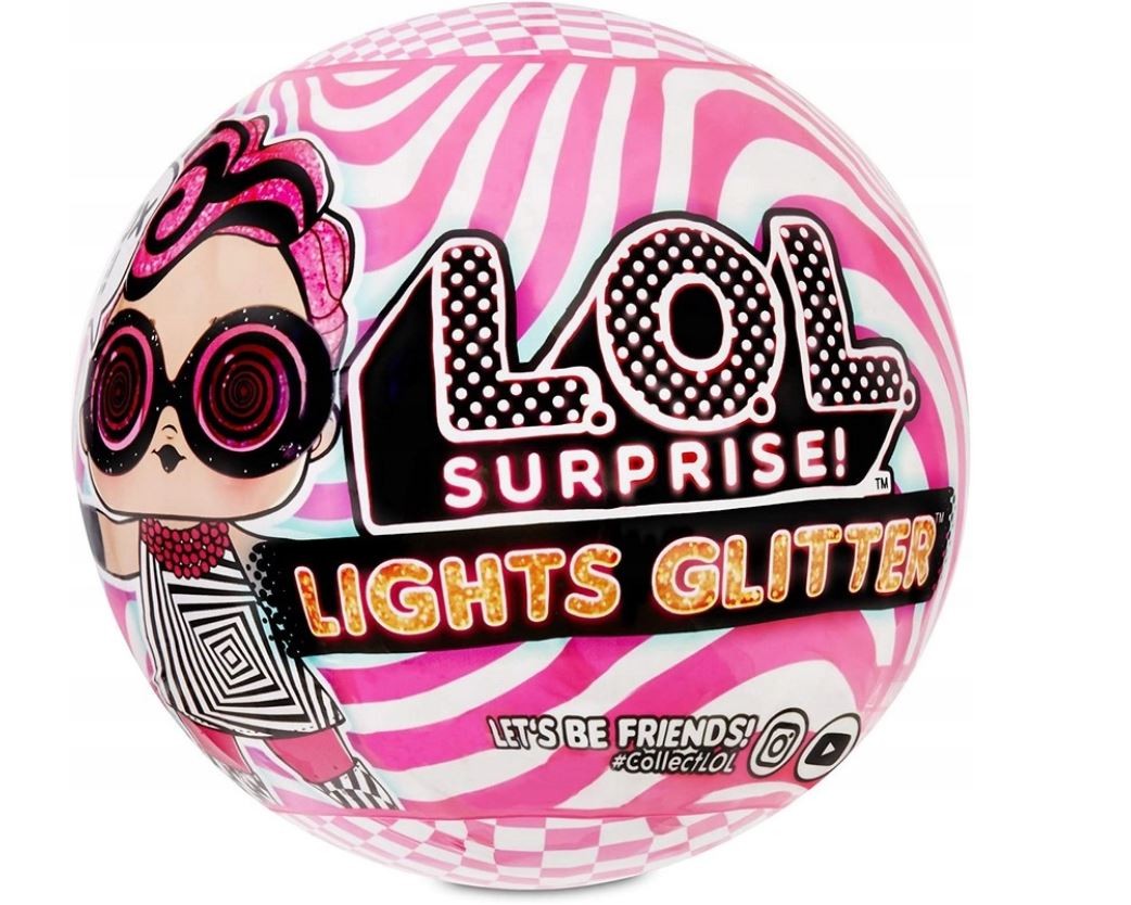 Figurka L.O.L. Surprise Laleczka Glitter Lights 1 sztuka