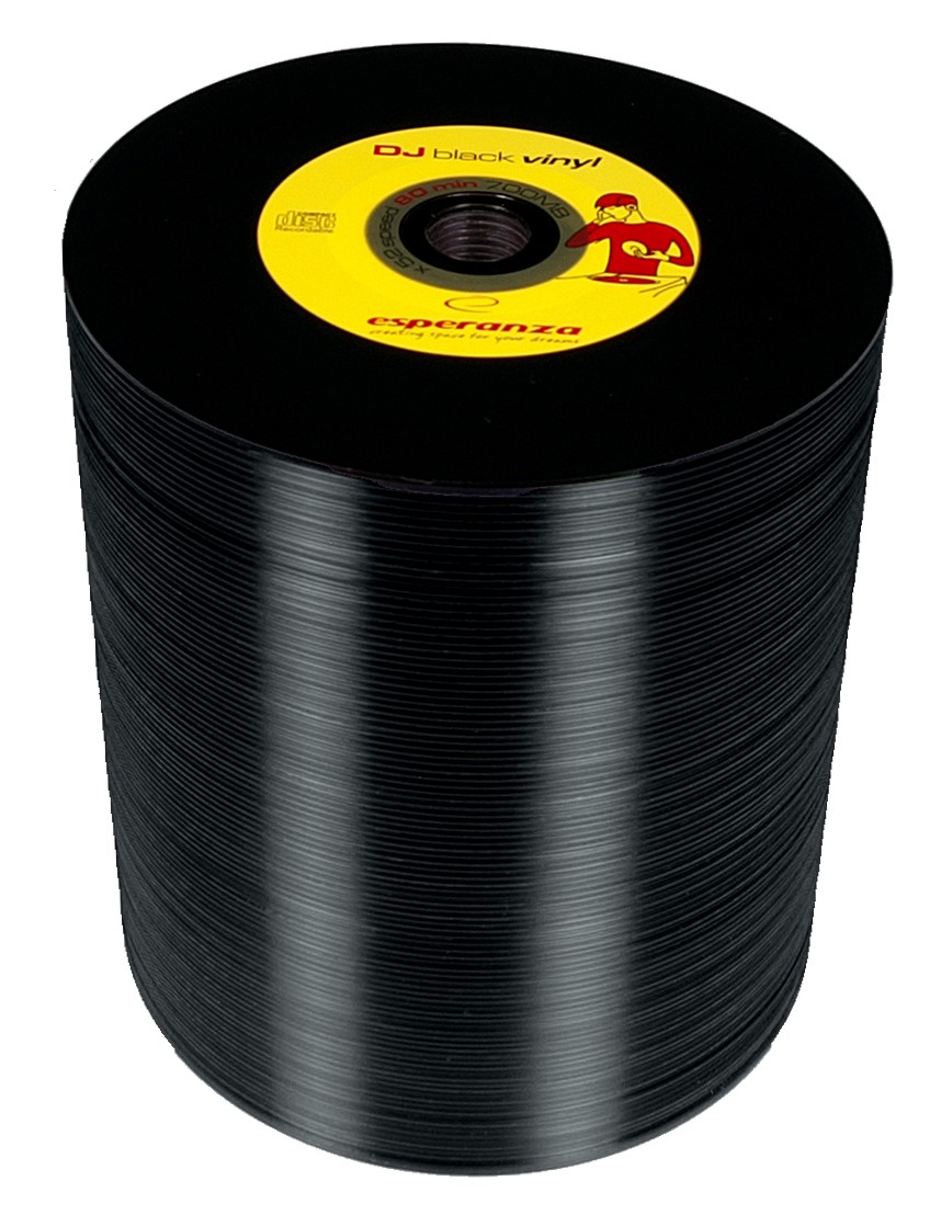 CD-R Vinyl - S-100 (czarny nośnik)