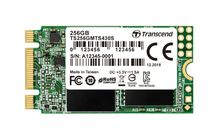 Dysk SSD M.2 2242 256GB SATA3 B+M KEY; TLC