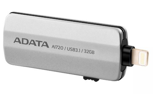 Pendrive i-Memory AI720 32GB USB3.1 + Lightning Grey 