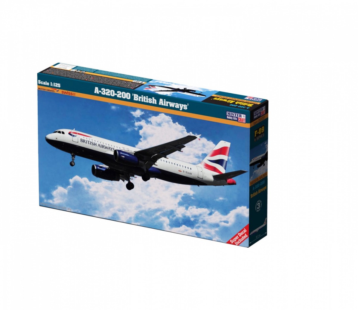 Model do sklejania A-320-200 British Airways