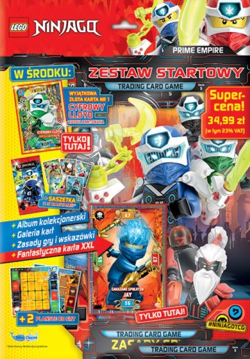 LEGO Niniago kolekcja kart zestaw startowy