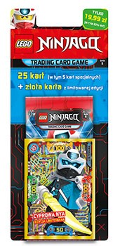 LEGO Niniago kolekcja kart na blistrze 5x5