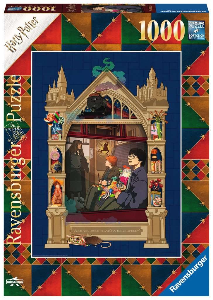 Puzzle 1000 elementów Harry Potter w drodze na Hogwart