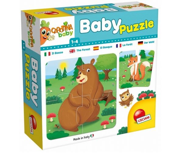 Puzzle - W lesie Carotina Baby 