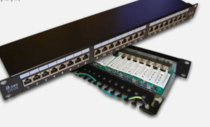 Patchpanel FTP 24-porty kat 6 pełny