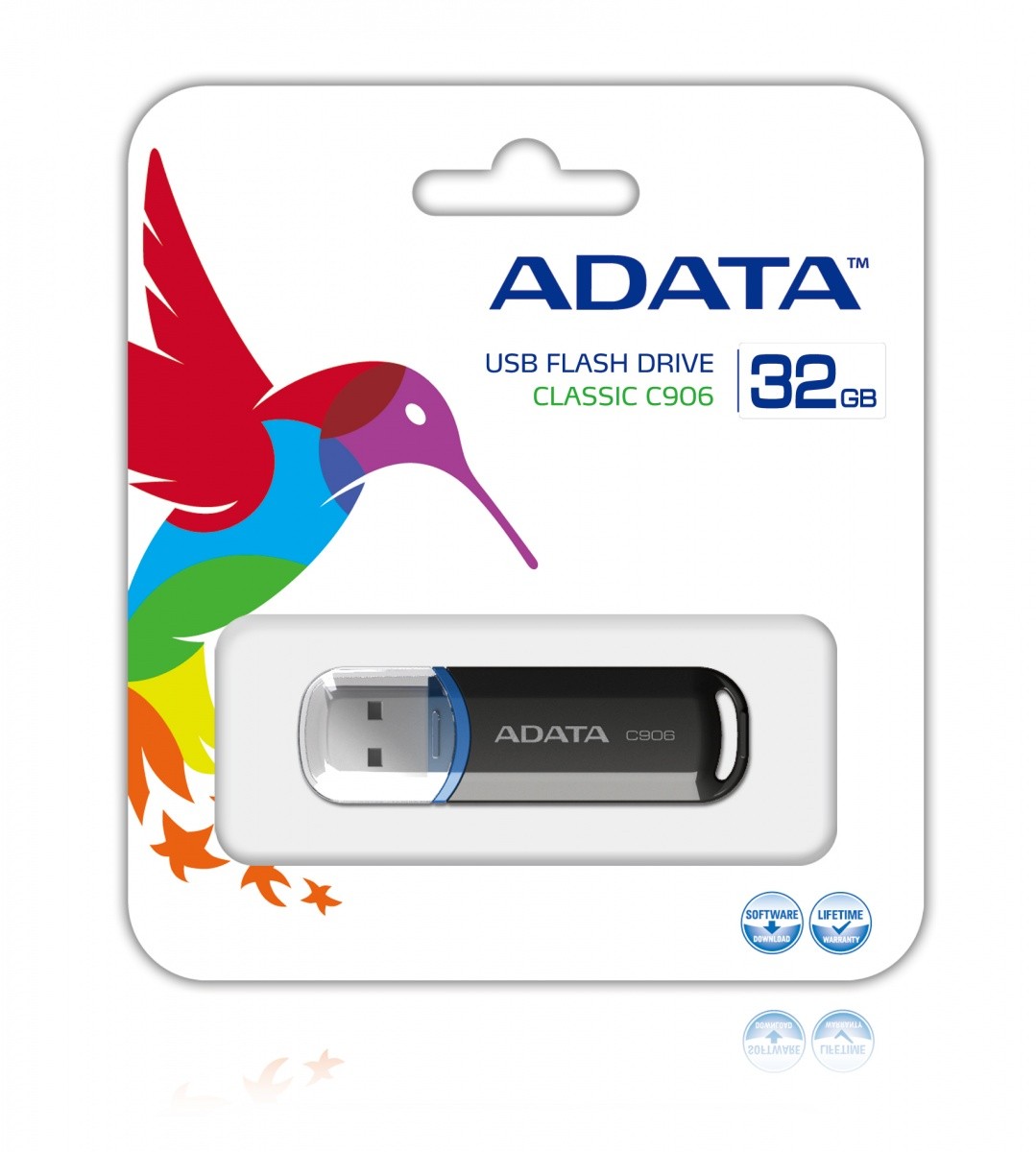 Pendrive  DashDrive Classic C906 32GB USB2.0 czarne