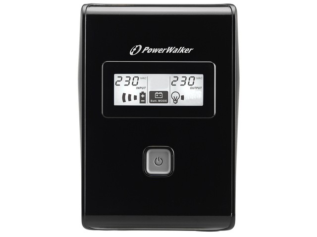 UPS POWER WALKER LINE-INTERACTIVE 650VA 2X 230V PL OUT, RJ11     IN/OUT, LCD 