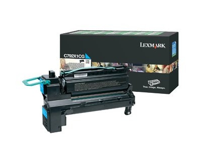 Toner Optra C792 błękitny 20k C792X1CG 