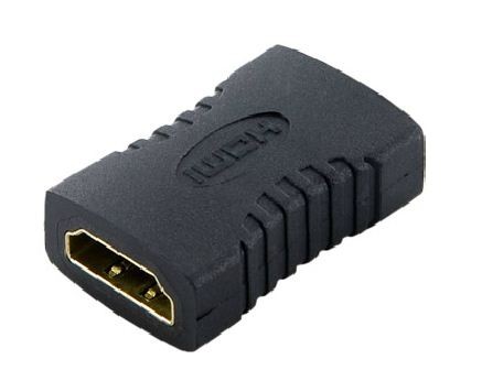 Adapter HDMI [F] > HDMI [F], czarny