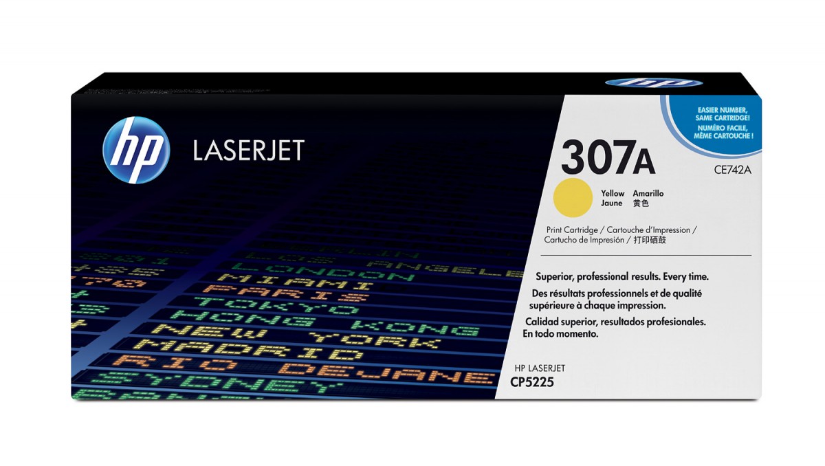 Toner CP5225 Żółty 7k CE742A