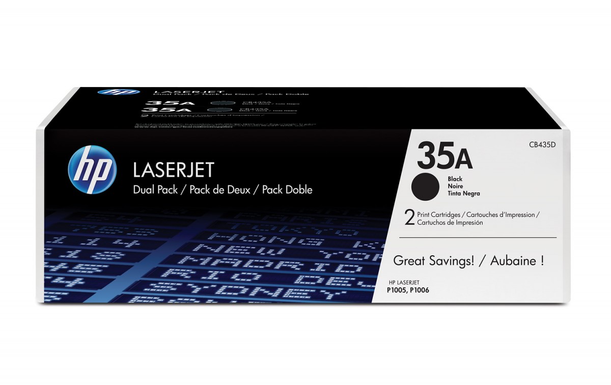 Toner LJ P1005/1006 1,5k Dwupak CB435AD