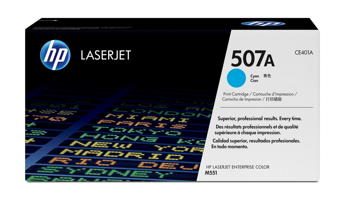 Toner 507A Błękitny (Cyjan) 6k CE401A