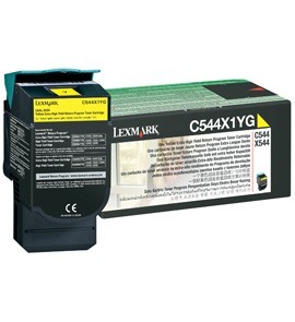 Toner Optra C54x/X54x Yellow 4k C544X1YG