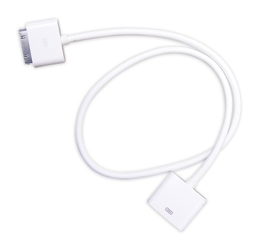 Adapter iPhone 4S męskie - żeńskie