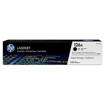 Toner CP1025 B dual pack CE310AD