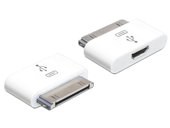 Adapter iPhone/iPad 30Pin->Micro USB(F) 