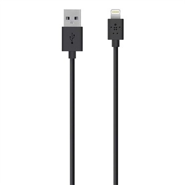 Kabel USB-A - Lightning MFi 1,2m czarny