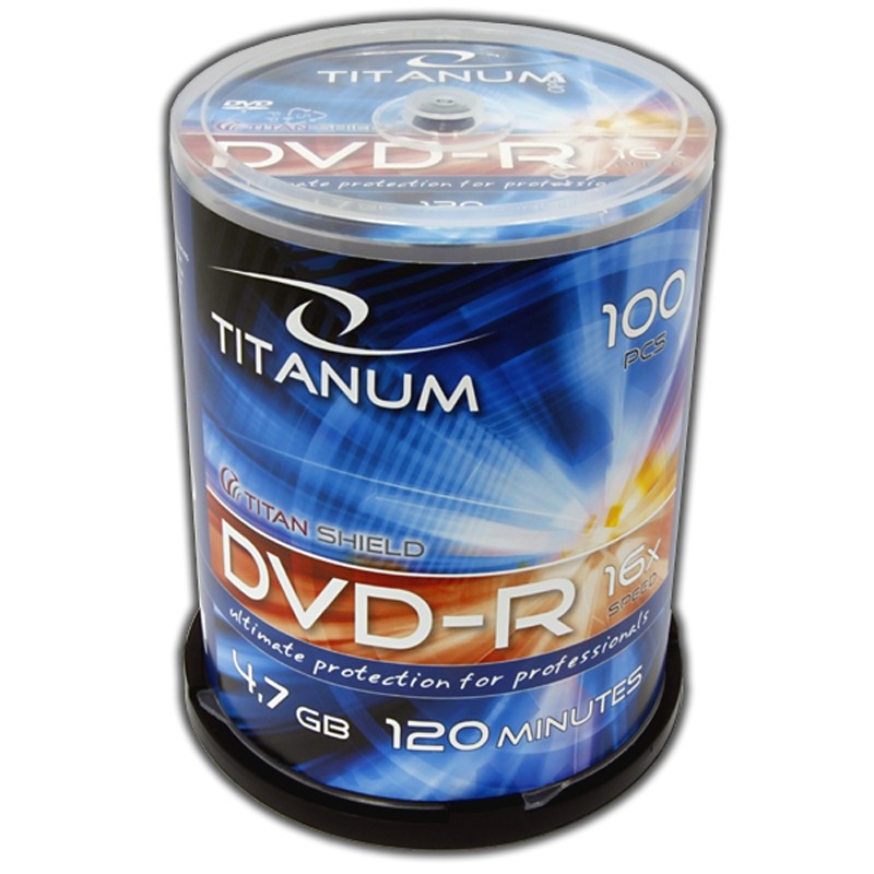 DVD-R 4,7 GB x16 - Cake Box 100