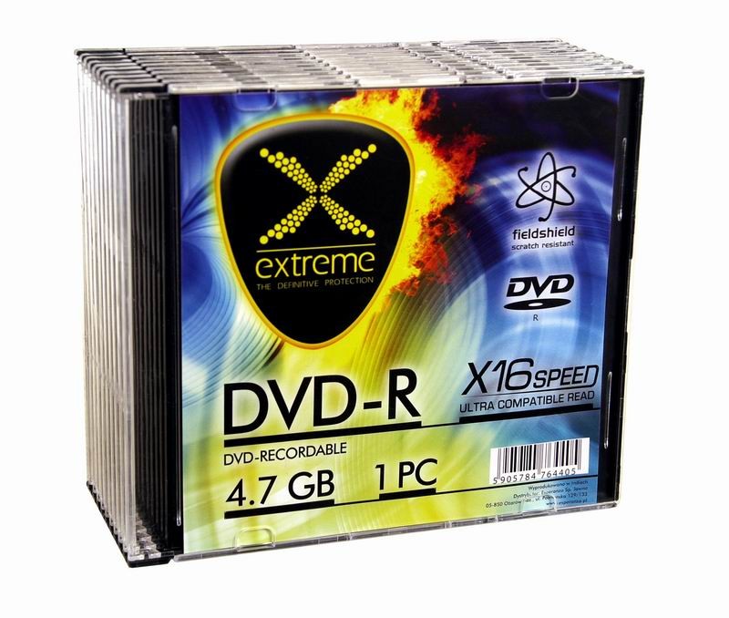 DVD-R 4,7 GB x16 - Slim 10