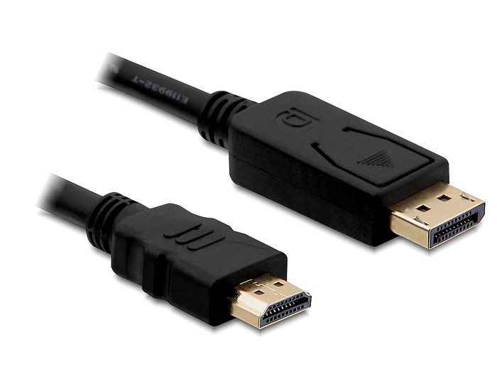 Kabel DISPLAYPORT M->HDMI M 3M GOLD 