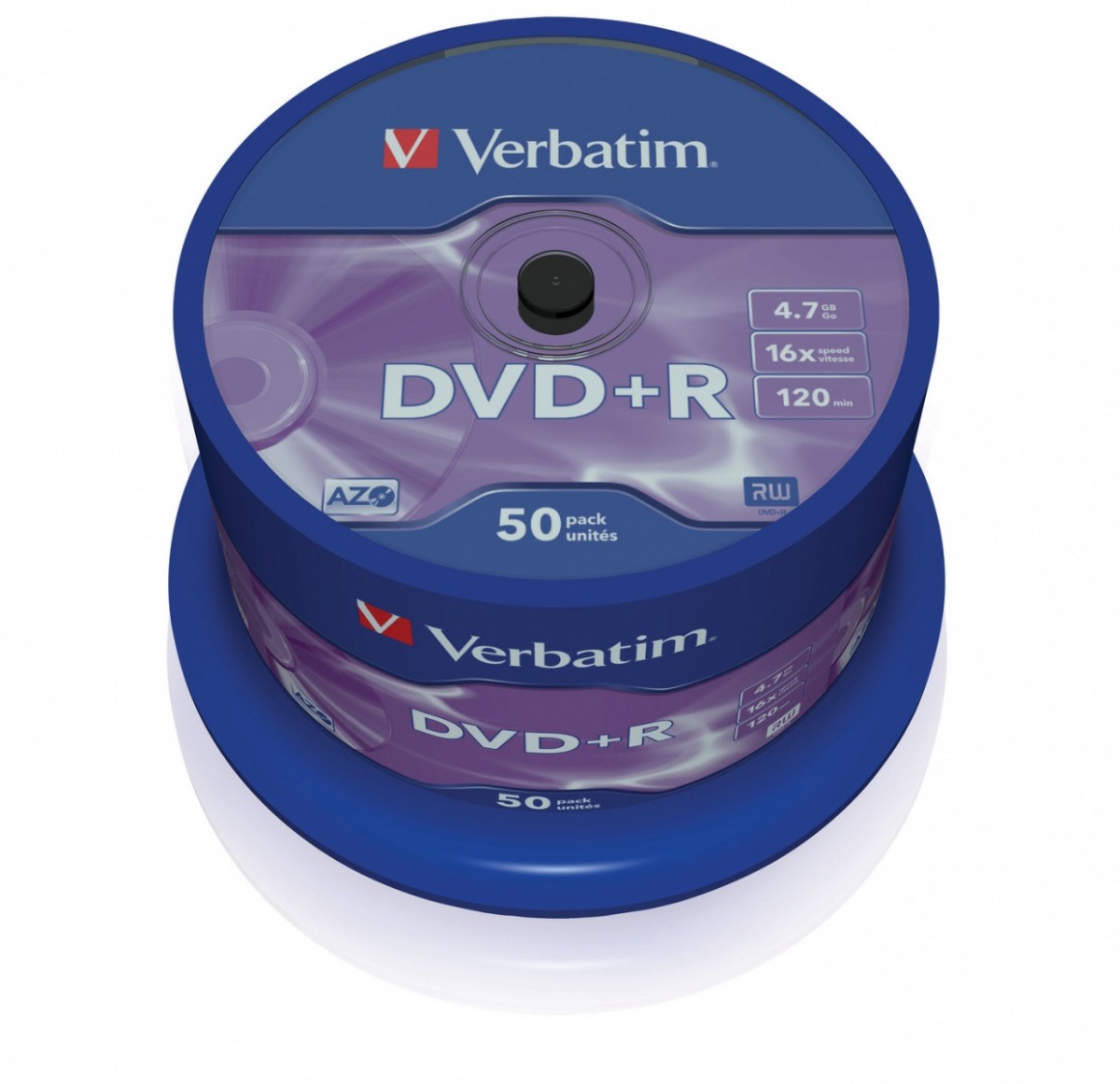 DVD+R 16x 4.7GB 50P CB            43550