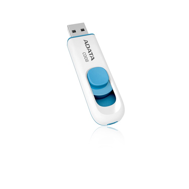 DashDrive Classic C008 8GB USB2.0 biało-niebieskie