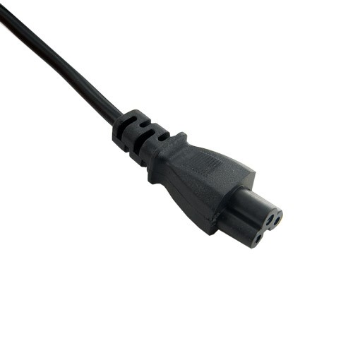 Kabel zasilajacy do notebooka koniczynka C5 3pin 1.8m