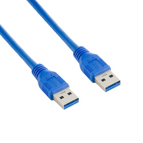 Kabel USB 3.0 AM-AM 4,0m Niebieski