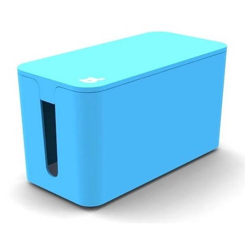 CableBox mini organizer kabli niebieski 