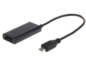 Adapter MHL(M)->HDMI(F)+USB Micro(BF)(5 PIN) 16cm 