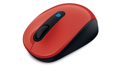 Sculpt Mobile Mouse Flame Red