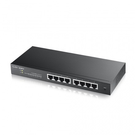 GS1900-8-EU0101F switch 8x1GbE