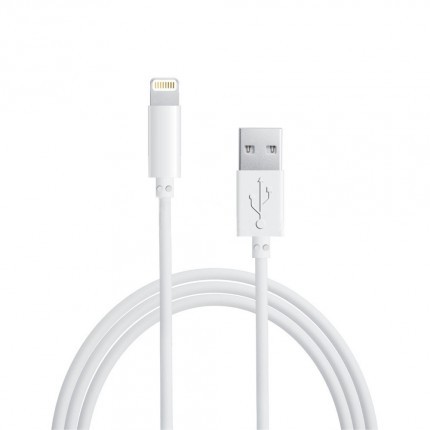 KABEL USB IPHONE 5/S/5C BIAŁY IOS 8+