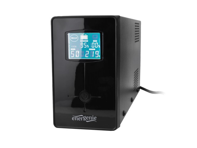 UPS LINE-INTERACTIVE 650VA 2X IEC, 1X SCHUKO 230V, LCD 