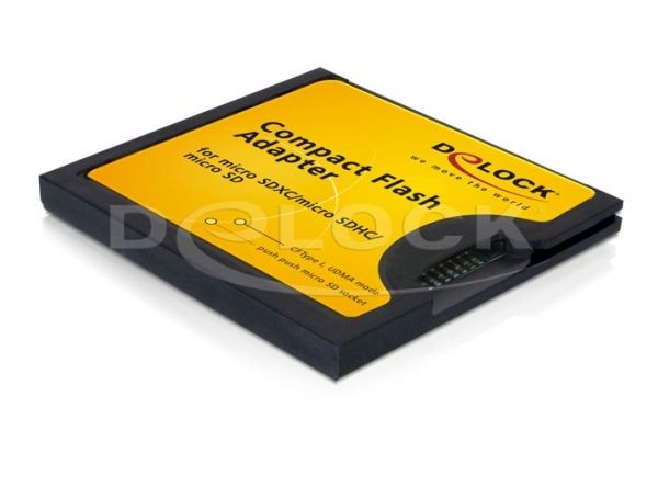 Adapter karty Micro SD/SDHC/XC->CompactFlash 