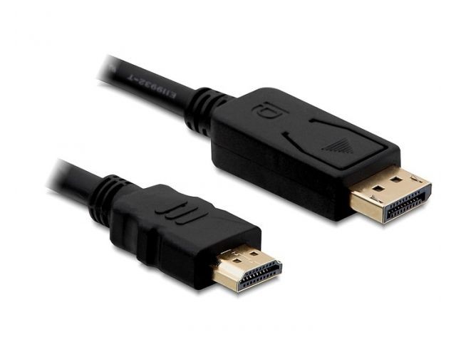 Kabel DISPLAYPORT M->HDMI M 5m Gold 